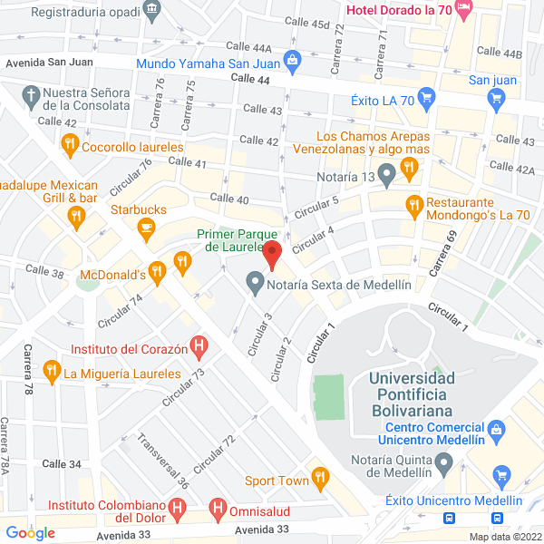 Mapa de Palasmotos S.A.S.