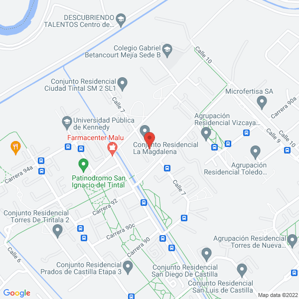 Mapa de Pan De Hoy