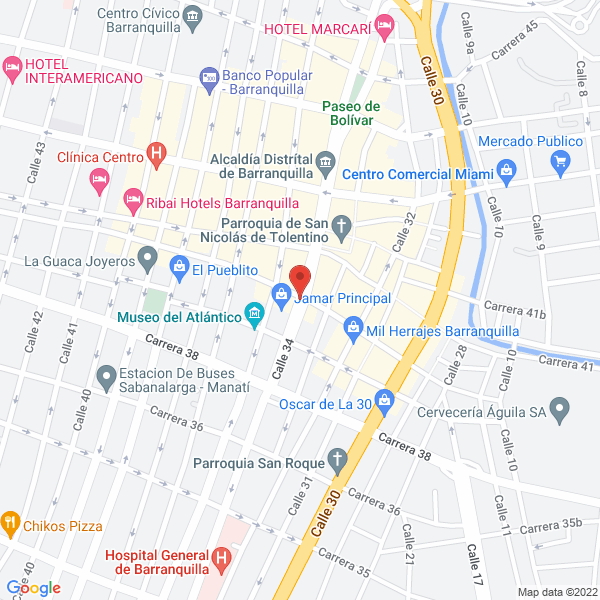 Map of Panadería Apolo