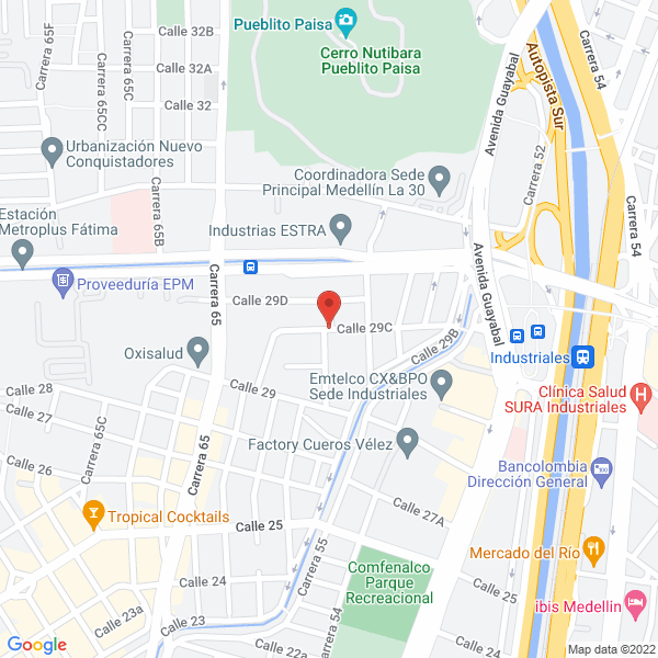 Mapa de Panadería Carito