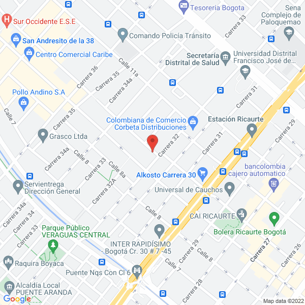 Mapa de Mercapollo