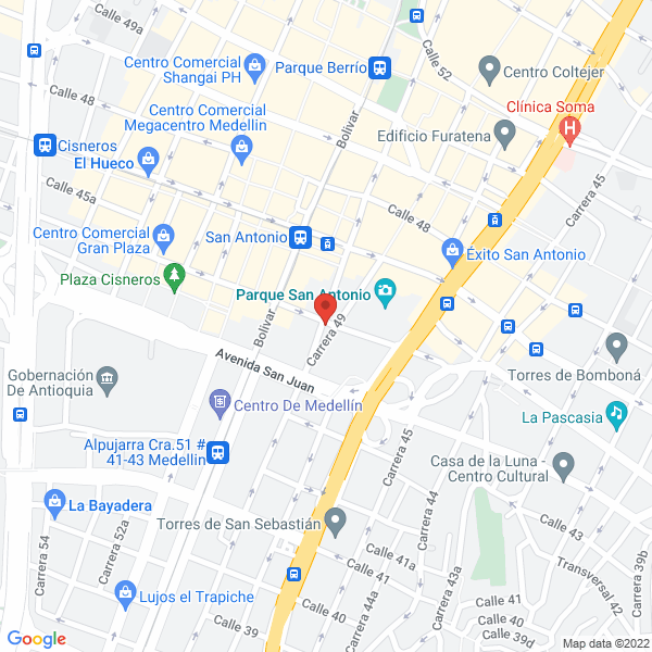 Mapa de Panaderia Y Salsamentaria Colachos