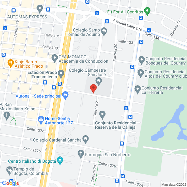 Mapa de Consultorio Del Dr.Carlos Eduardo Pedroza Borras