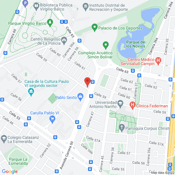 Mapa de Pigma Diseño S. A. S.