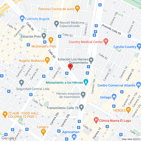 Mapa de Madness Goods S.A.S.