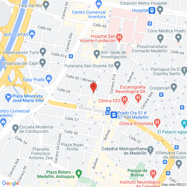 Mapa de Maestros Y Oficiales Ltda.