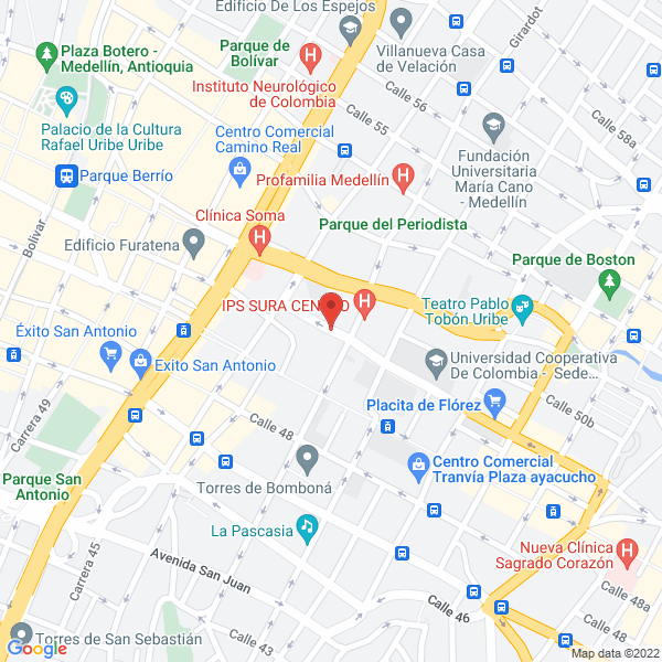 Mapa de Banquetes La 33