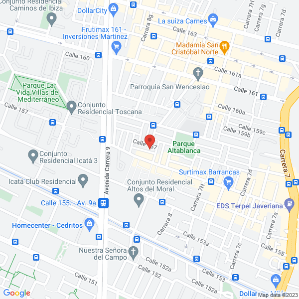 Mapa de Magoma Golosinas S.A.S.