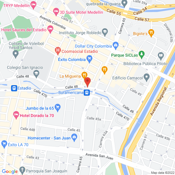 Mapa de Makrointel Servicios Integrales