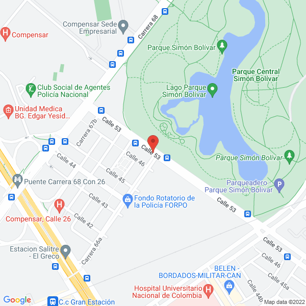 Mapa de Parada Mora Luz Helena