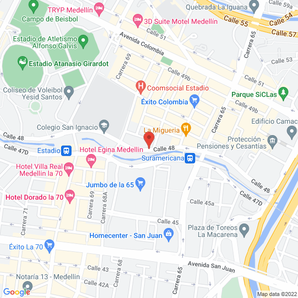 Mapa de Páramo Silva Fabio