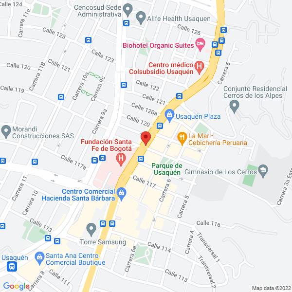 Mapa de Consultorio Medico Pérez Niño Jaime F.