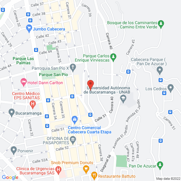 Map of Pérez Ramirez Martha Liliana