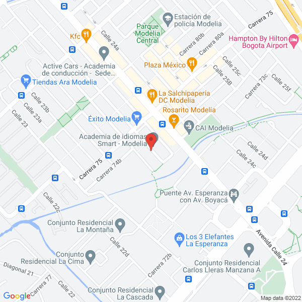 Mapa de Perfect System Ltda.