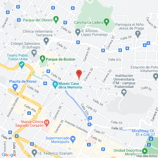 Mapa de Perfoconstrucciones Jr S.A.S.