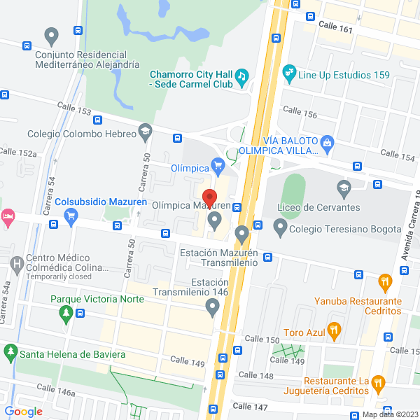 Mapa de Empresa Promotoras Y Constructora De Avanazada Ltda
