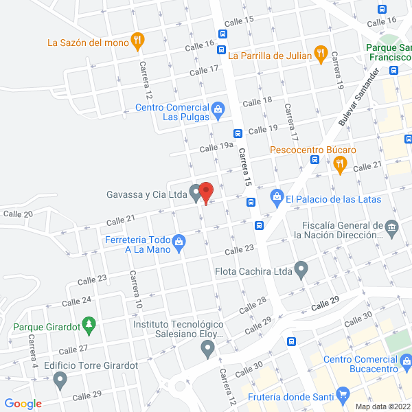 Map of Petromovil De Colombia S.A.