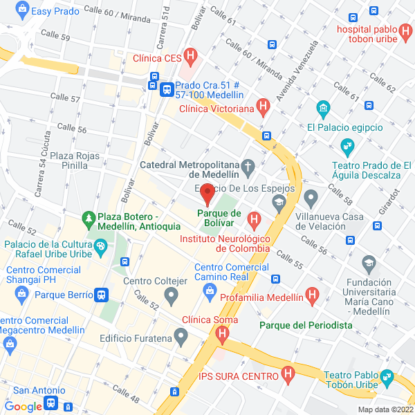Mapa de Pinturas Copacabana