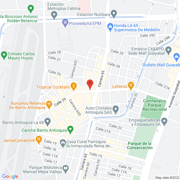 Mapa de Pinturas Santafé