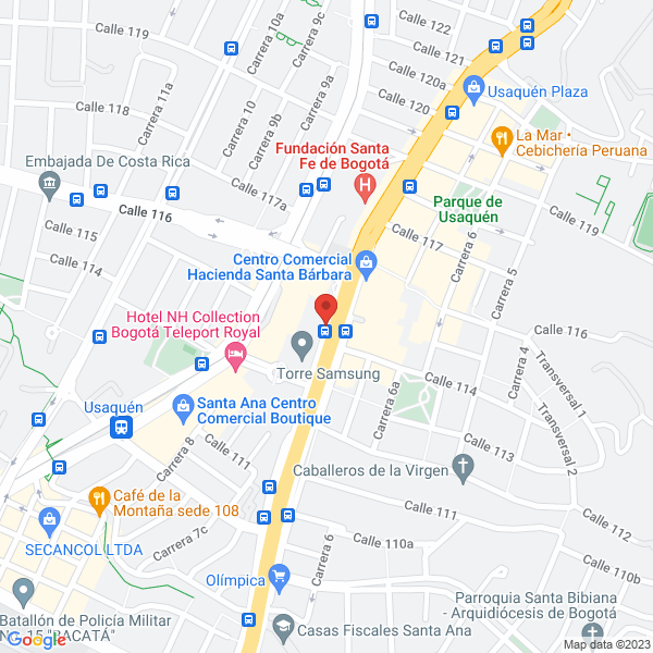 Mapa de Pioneer De Colombia Sdad Ltda.