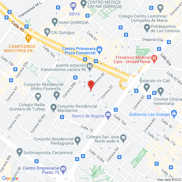 Mapa de Piqueteadero San Miguel