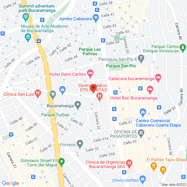 Map of Mosquera Hernando