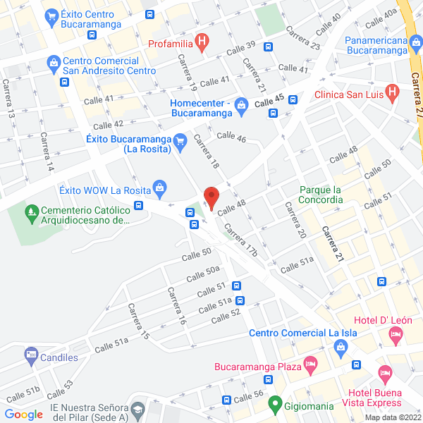 Map of Motopartes El Profe