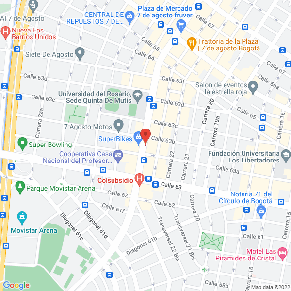 Mapa de Moto Sport Ltda.