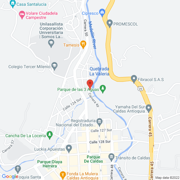 Mapa de Moto Uno Service