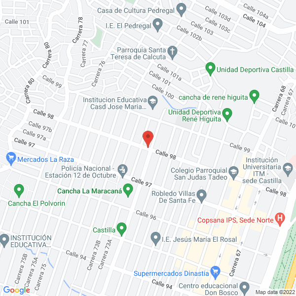 Mapa de Motos La 98