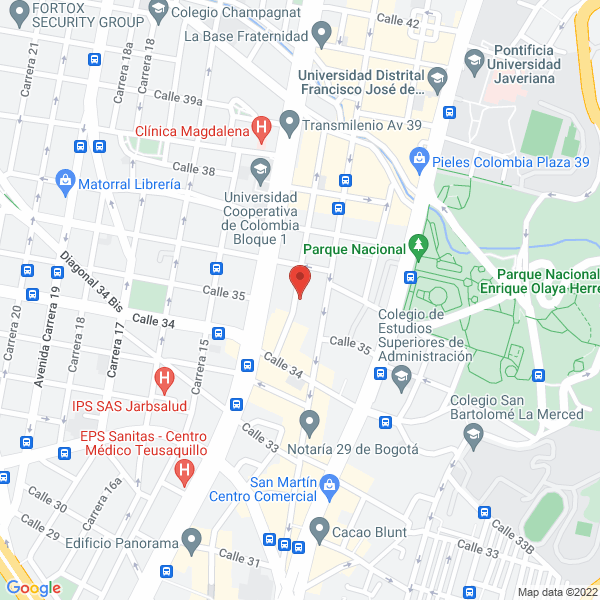 Mapa de Movibles Bogotá Ltda.