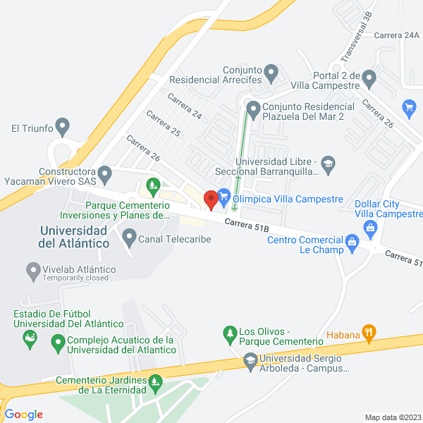 Map of Tmcargo Logistica Integral S.A.S