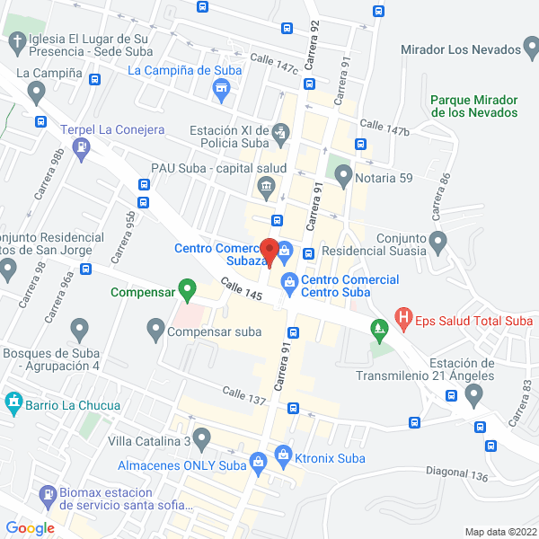 Mapa de Almacén Ferropin