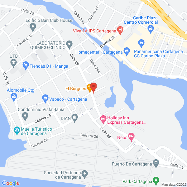 Map of Muebles & Oficinas Tocman Center S.A.S