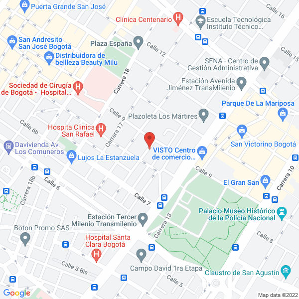 Mapa de Rectijapon Ltda.