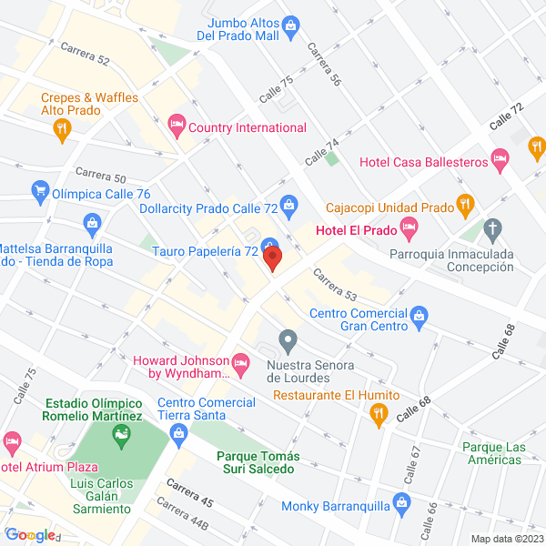 Map of Recursos Eventuales Ltda