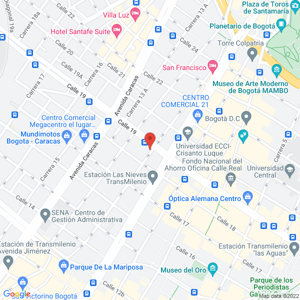 Mapa de Red Eléctrica Córdoba