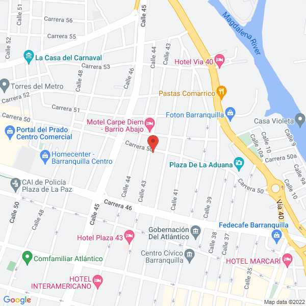 Map of Redica Ltda.