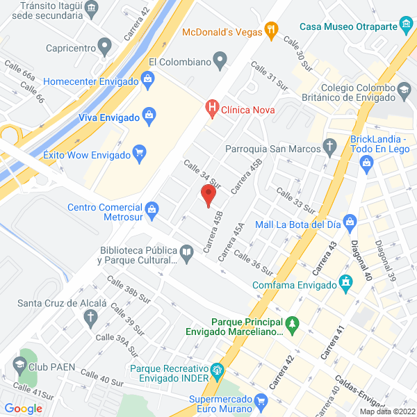 Mapa de Pensando En El Abuelo