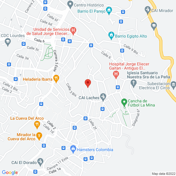 Mapa de Pérez Luna Ricardo