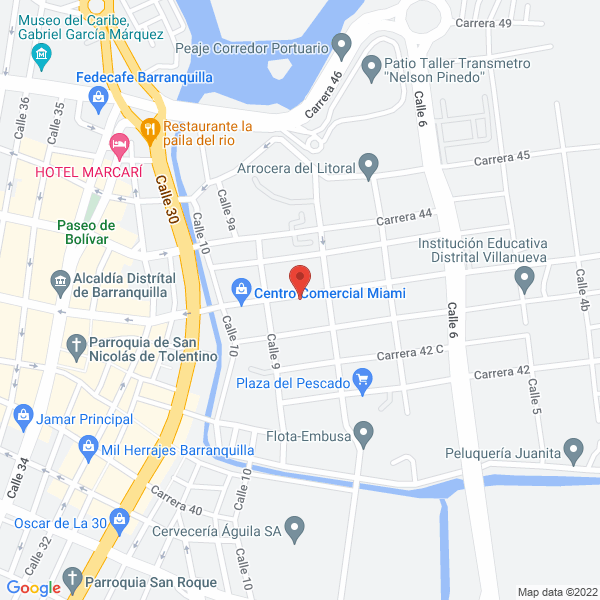 Map of Marquez Orostegui Juan