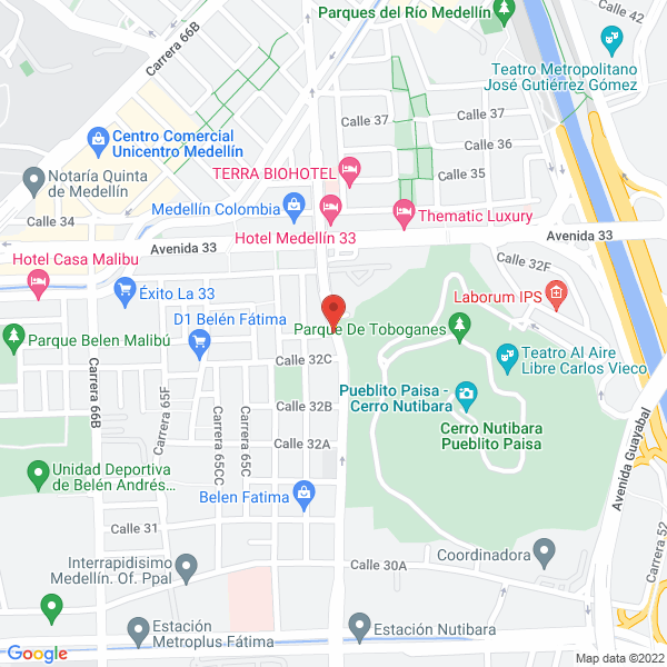Mapa de Bkmpharma S.A.S