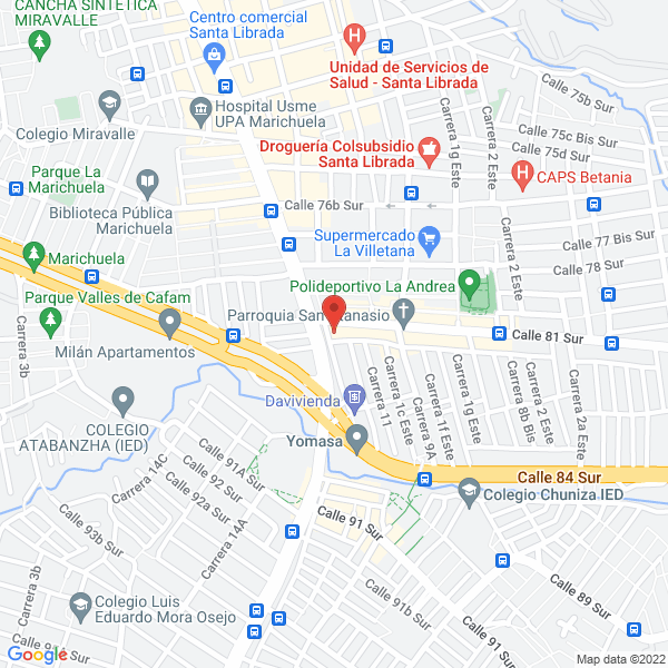 Mapa de Repuestos La Playita