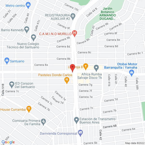 Map of Multi Motos De La Costa