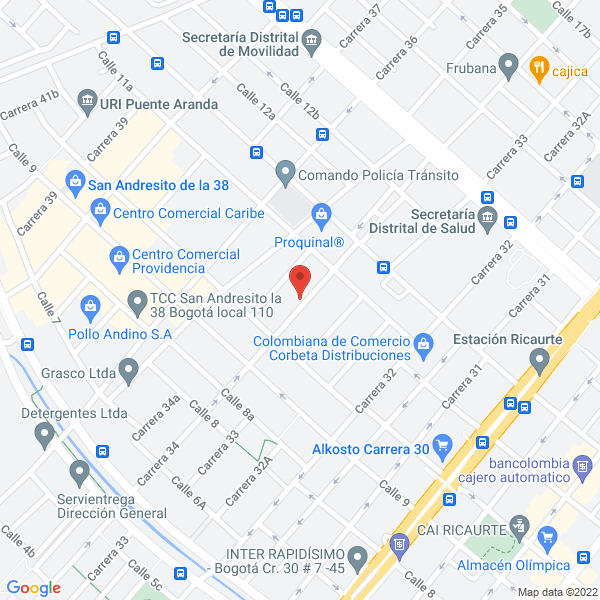 Mapa de Multicaps Ltda.