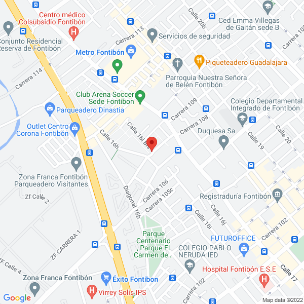 Mapa de Multicargo Ltda.