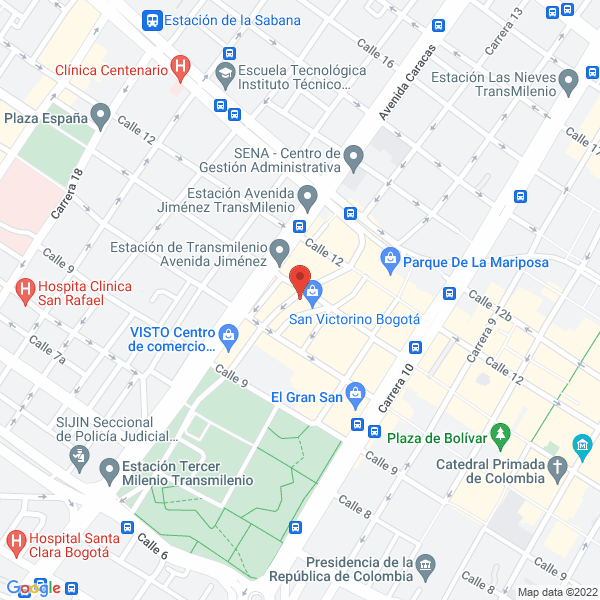 Mapa de Multidimensional De Papeles Ca S.A.S