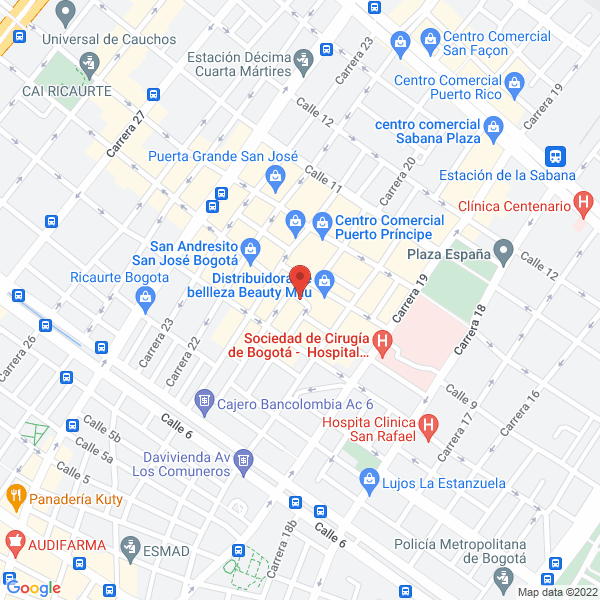 Mapa de Multirelojes