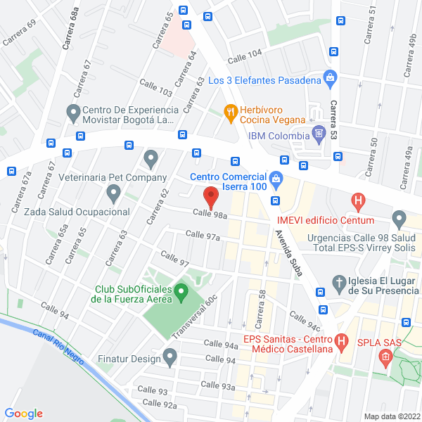 Mapa de Multiservicio Daewoo