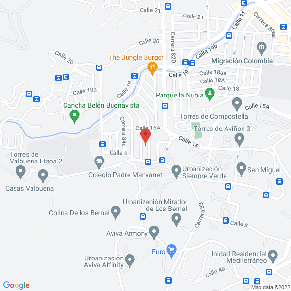 Mapa de Preescolar Caminantes